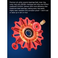 AliExpress SPEEDONE(运输工具) SPEEDONE 10T 12T 14T Bicycle Pulley Wheel Lightweight AL7075 Full Ceramic Bearings 4/5mm For SRAM Shimano Bicycle Guide Pulley