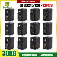 Feetech STS3215 12V 30KG High Torque Serial Bus Servo TTL Control ST3215 Servo for Ai Robotics Arm/DIY Programming Robot