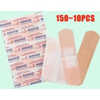 10-150pcs Breathable Band Aid Waterproof Bandage First Aid Wound Dressing Medical Tape Wound Plaster Emergency Kits Bandaids
