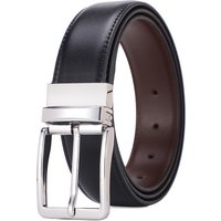 Reversible Pin Buckle Men's Belts Real Leather Male Belt for Man High Quality Designer Fashion Jeans Waist Strap Luxury Business