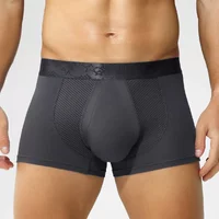 Men's Underwear 3Du Convex Bag Youth Comfortable Breathable Pants Antibacterial Modal Boys Sexy Boxer Shorts