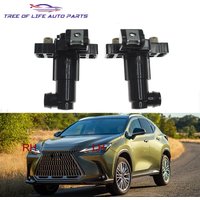 For Lexus NX II 2022-2025 2.4L 2.5L F-Sport Front Headlight Washer Nozzle Cover Headlamp Spray Water Jet 85208-78050 85207-78050