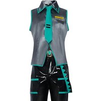 Anime Mikuo Cosplay Male Miku Cosplay JK Uniform Shirt Jacket Suit Clothes Outfit Wig Halloween Costume For Men Women CanCos