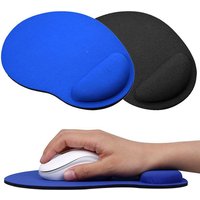 Ergonomic Wrist Rest Mouse Pad Comfortable Wrist Support Non Slip Mice Mouse Soft Mousepad for PC Laptop Tablet Computer