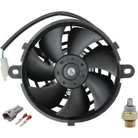 5" Radiator Fan Motorcycle Oil Cooler Water Cooler Electric Cooling Fan for Dirt Pit Bike Motocross ATV UTV Quad Go Kart Buggy