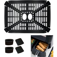 Replacement Air Fryer Grill Pan For Foodi DZ401 DZ550 10QT DualZone Air Fryers Vacuum Cleaner Accessories