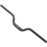 AliExpress NONE 3K Carbon Fiber Mountain Bike Handle 600-760mm Dovetail 31.8mm Rise 66mm Bike Handlebar for Enhanced Riding Experience