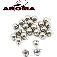 AROMA 2pcs Or 10PCS Option Cheburashka Sinker Jig Head Weight,1G-30G Plain Bass Fishing Soft Worm Bait Accessories