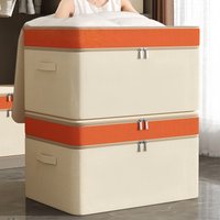 Double Layered Splicing Large Capacity Storage Box,Can Be Stacked and Placed,Clothes,Pants,Blankets Storage,three Specifications