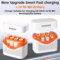 PHOMAX 2700mAh 1.2V AA Rechargeable Batteries 1100mAh 1.2V AAA Battery NI-MH AA AAA Rechargeable Battery For Toy Remote Control
