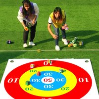 Throw Target Game sandbag Circular Rice Husk Throwing Multiplayer Teamwork Toy for Party Parent-Child Indoor Outdoor Activities