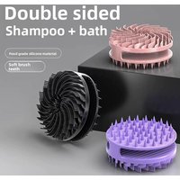 Soft Silicone Body Scrubber Scalp Exfoliating Non-irritating Body Wash Massager Bath Shower Skin Care Tool