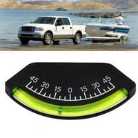 New -45 To +45 Degrees Inclinometer Easy To Read High Visibility Level Gauge Durable Portable Marine Clinometer Car or Boat