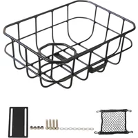 Basket For Mountain Bicycles Leisure Bike Basket Mountain Bike Basket Aluminum Alloy Basket Screw Accessories Included Cycling