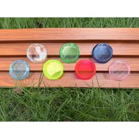 2 PCS Dual Use Clear Colorful TPU Watch Case Anti Drop Anti Scratch Protective Shell Fit for Swatch Royal Pop Pocket Watch