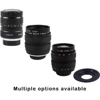 Fujian 25mm F1.4 / 35mm F1.7 / 50mm F1.4 CCTV TV Movie lens +C-ring for Fuji Fujifilm Nikon 1 Canon EOS.M R Sony NEX C-M4/3