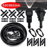 Front Windshield Wiper Washer Jet Nozzle Hose For Dodge Avenger Charger Durango Grand Caravan Journey Magnum Ram Chrysler Jeep