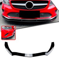 Pour Mercedes Benz CLA classe C117 CLA180 CLA200 CLA220 CLA250 2016-2019 Version Standard becquet de pare-chocs avant lame de séparation de lèvre