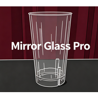 Mirror Glass Pro Stage & Close-Up Magic Trick, Appearing & Vanishing Props Mentalism Gimmick Funny Object Exchange & Magic Games