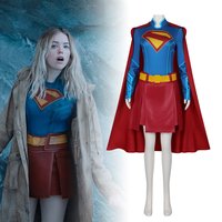 Super Girl cosplay costume Tomorrow's Girl Superwoman role-playing costume cosplay Halloween stage performance