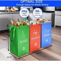 2026 Sell foreign trade PP storage handbag waterproof garbage sorting bag home environmental protection trash can garbage bag.