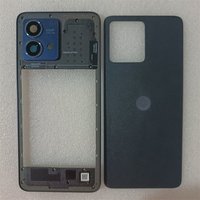 Middle Frame with Camera Lens +Battery Door Cover Back Phone Housing for Motorola Moto G84