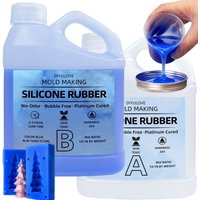 Purple Silicone Rubber Mold Kit – Non-Toxic, Highly Elastic. Fast cure in 4 hours, ideal for 3D, resin & silicone molds.