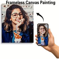 1pc Frameless Personalize Custom Photo Posters And Prints Wall Art Canvas Painting Canvas Painting Wall Pictures Home Decor