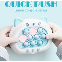 1pc Quick Push Up Game Light Up Fast Push Puzzle Game Console For Kids - Fun Electronic Game