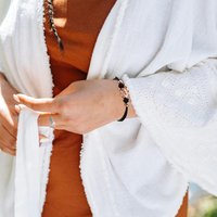 1Pair Vibration Touch Bracelet Long Distance Relationship Adjustable Matching Wristbands Couples Jewelry Romantic Gift