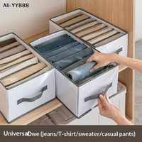 【YY8】Foldable Fabric Drawer Organizers With Handles Multi-Compartment Storage Box For Clothes Pants Bedding Closet