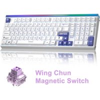 AULA HERO99 Magnetic Switch Wired Mechanical Keyboard RGB Music Rhythm 8K Return Rate Gaming PC Computer Accessories For Gamers