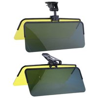 Universal HD Car Sun Visor Extensions AntiDazzle Anti-UV Polarized Sunshade Plate Clear Vision 2in1 Day Night Sun Visor Mirror