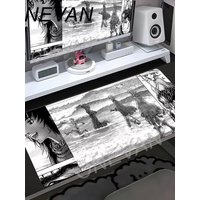 XXL Anime Berserk Mousepad Big Deskmat With Lockrand Office Pc Computer Accessories Mouse Pad Gaming Prime Gaming Keyboard Mat