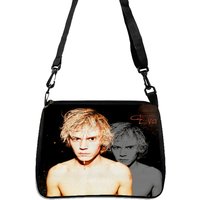 Evan Peters Print Shoulder Bags, Crossbody Bag, Casual Shopper Bag Festival Gift Purse 5.23
