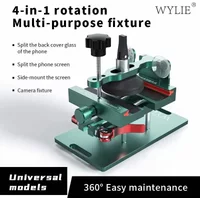 WYLIE 4 IN 1 Rotation Multi-Purpose Fixture Mobile Phone Heating Free Screen Removal Separate Clamp Back Cover Diassembly Holder