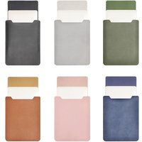 11 13 14 15 inch Laptop Sleeve Case Ultra Thin PU Leather Ultrabook Cover Shockproof Notebook Bag Protective Pouch