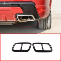 For Range Rover Sport (L494) 2020 Stainless Steel Black Car Exhaust Exhaust Tips Muffler Pipe Cover Trim Car Accessories