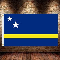 60X90CM 90X150cm Flag of Curaçao Polyester the Curaçao National Banner Home Decor
