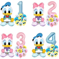Donald Duck Balloon Garland Arch Kit Donald Duck Birthday Party Decorations Baby Shower Supplies Kids Gifts Toys
