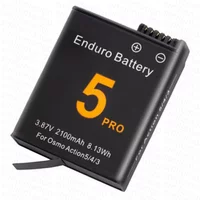 Battery for DJI Osmo Action 5 Pro Camera Batteries 3 Slots Fast Charger Battery for Osmo Action 3 4 5 Pro Accessories