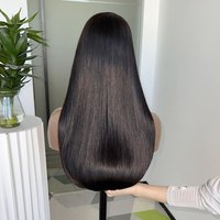 250 Density HD Lace Front Human Hair Wigs Straight 13x4 Transparent Lace Frontal Human Hair Wigs Remy Hair Wigs For Women