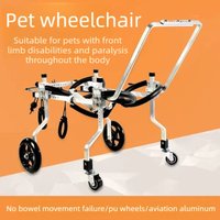 Paralyzed Dogs Wheelchairs Front Leg Support Rehab 4 Wheels Dog Wheelchair Rehabilitation Training Wheelchair Walking Assistance