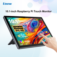 Unew 10.1" 60Hz Touchscreen Monitor | 1280x800 for Raspberry Pi 5 4 3, Works with Android Phone, Laptop, Orange Pi DIY Computer