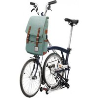 AliExpress Large Capaticy Folding Bicycle Computer USB Backpack For Brompton Bike Retro Outdoor Canvas Travel Bag