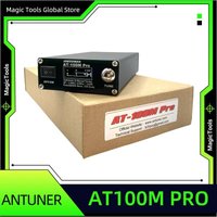 ANTUNER AT100M PRO 1.8MHz–30MHz 100W Antenna Tuner – with External CW Morse Code Key Practice Port