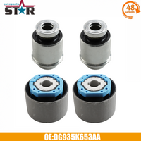 4 pièces de silentblocs de bras de suspension (grands et petits) DG935K653AA pour Ford Fusion 2013-2025 et Ford Mondeo MK5 2014-2019