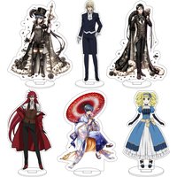 16CM Anime Black Butler Ciel Phantomhive Sebastian Michaelis Cos Acrylic Figure Stand Ornaments Chrismas Gifts
