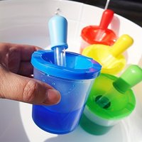 Children Play with Water Sensory Teaching Aids Pigment Dropper Science Game Teaching Aids Open Materials Fine Movements