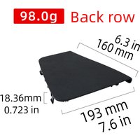Rear Trunk Lid Molding Cover Trim Replacement for BMW X3 F25 2011-2017 Tailgate Trim Panel Rear Trunk Lid Molding Cover 51497260